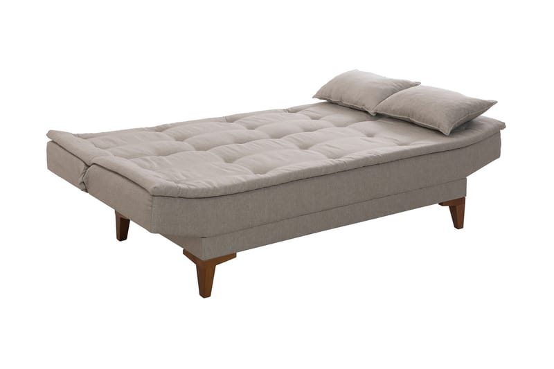 Hunterville Sovesofa 3-seters 106x186 - Krem - Møbler - Sofaer - Sovesofaer