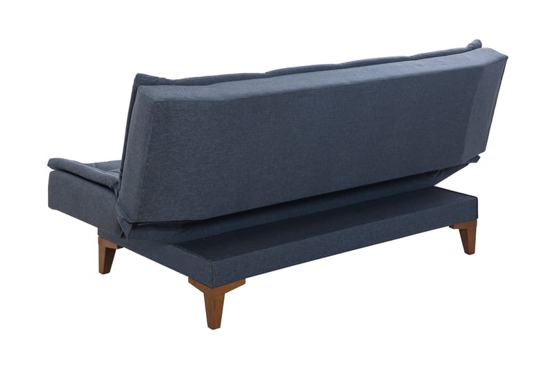 Hunterville Sovesofa 3-seters 106x187 - Mørkeblå - Sovesofaer - 3 seters sovesofa