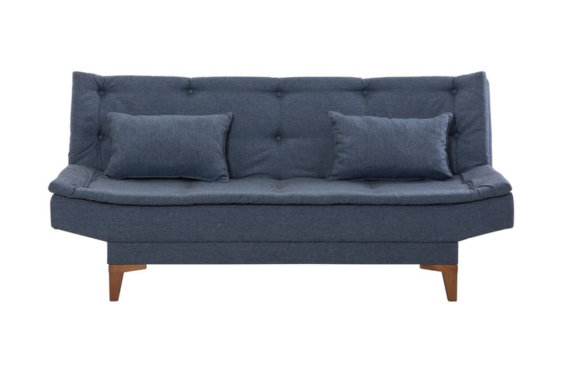 Hunterville Sovesofa 3-seters 106x187 - Mørkeblå - Sovesofaer - 3 seters sovesofa