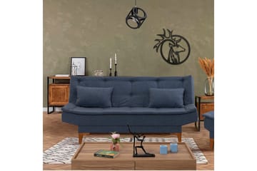 Hunterville Sovesofa 3-seters 106x187 - Mørkeblå - Møbler - Sofaer - Sovesofaer