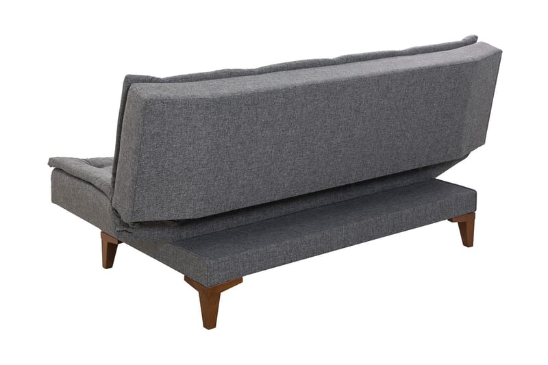 Hunterville Sovesofa 3-seters 106x188 - Mørkegrå - Sovesofaer - 3 seters sovesofa