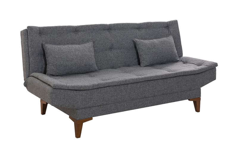 Hunterville Sovesofa 3-seters 106x188 - Mørkegrå - Møbler - Sofaer - Sovesofaer