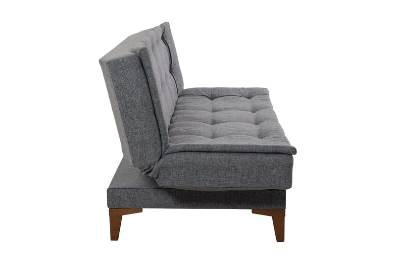 Hunterville Sovesofa 3-seters 106x188 - Mørkegrå - Møbler - Sofaer - Sovesofaer