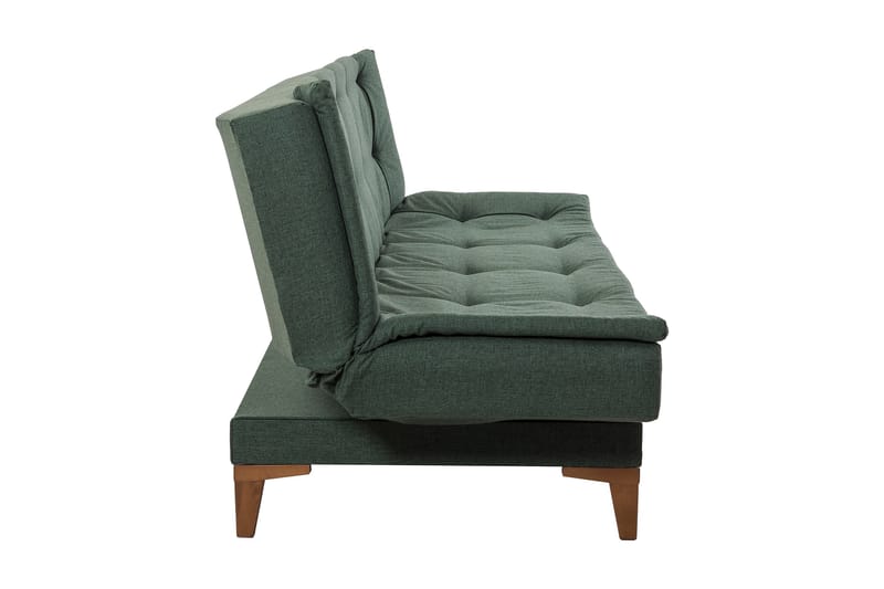 Hunterville Sovesofa 3-seters 106x190 - Grønn - Møbler - Sofaer - Sovesofaer
