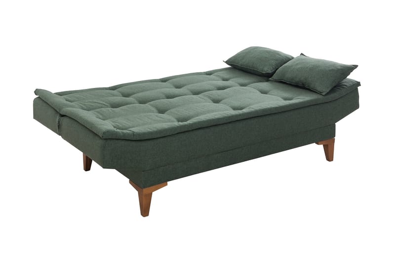 Hunterville Sovesofa 3-seters 106x190 - Grønn - Sovesofaer - 3 seters sovesofa