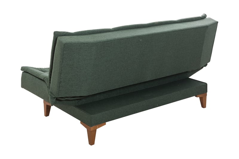 Hunterville Sovesofa 3-seters 106x190 - Grønn - Sovesofaer - 3 seters sovesofa