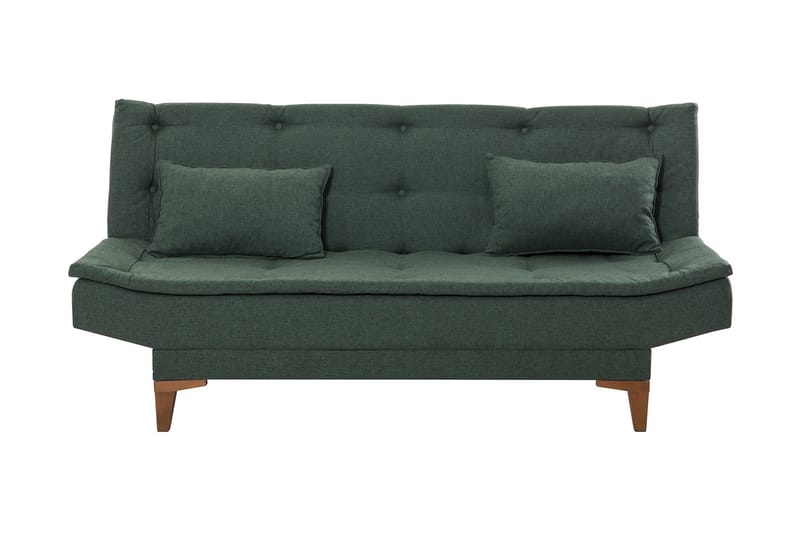 Hunterville Sovesofa 3-seters 106x190 - Grønn - Møbler - Sofaer - Sovesofaer