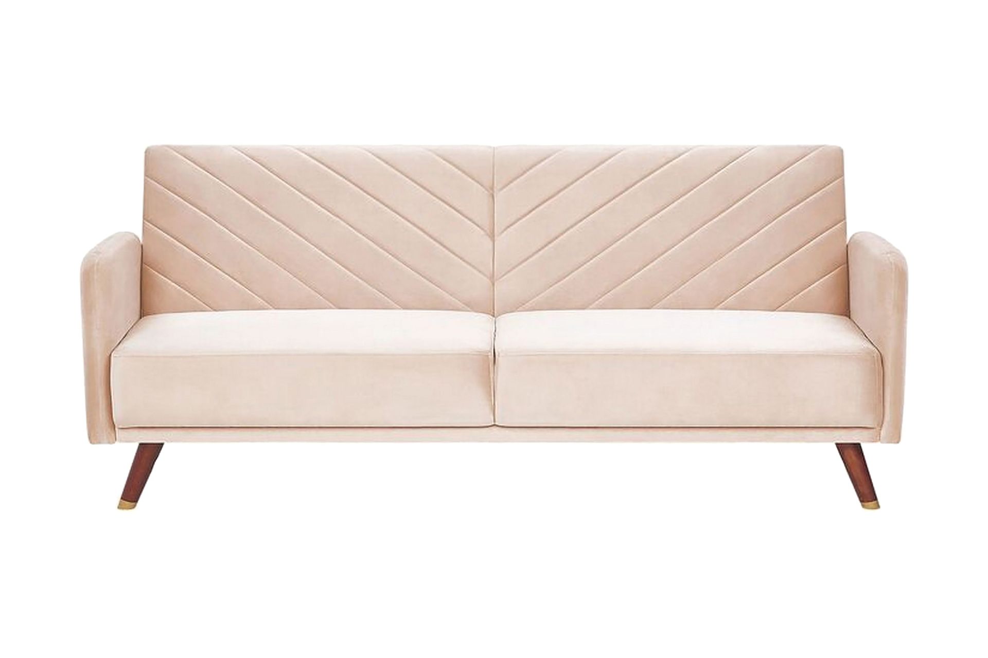 Induja 3-seters Sovesofa - Fløyel/Beige