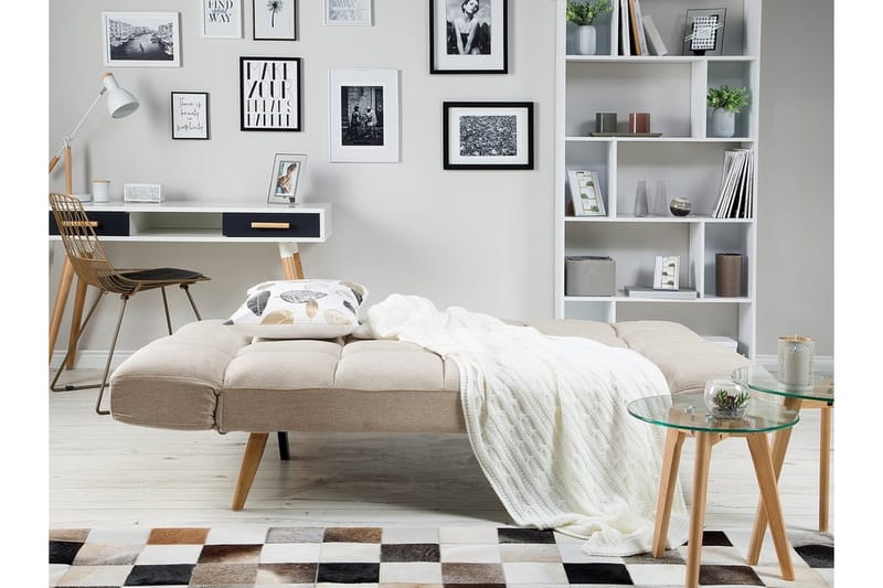 Ingaro Sovesofa 182 cm - Beige - Møbler - Sofaer - Sovesofaer