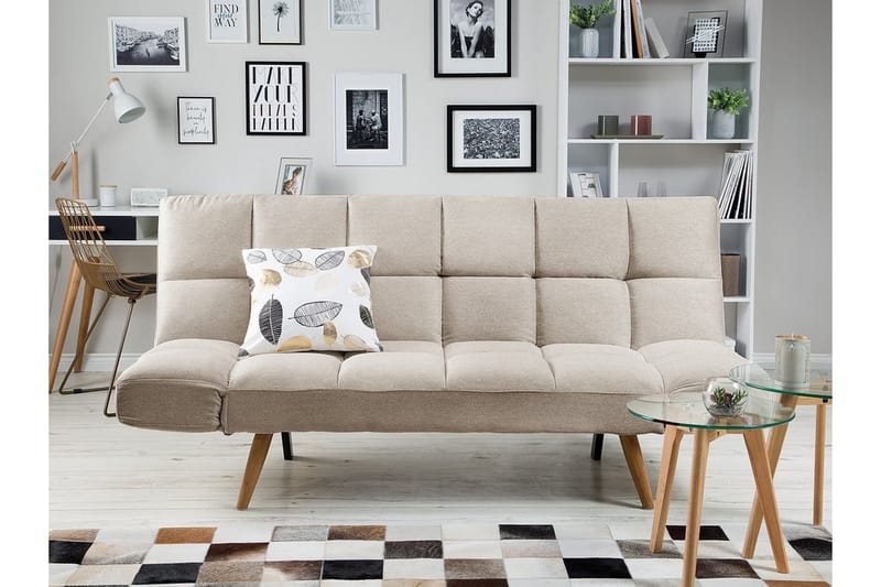 Ingaro Sovesofa 182 cm - Beige - Sovesofaer