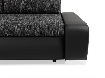 Irja 4-seters sovesofa med sjeselong, venstrevendt - Mørkeblå - Møbler - Sofaer - Sovesofaer