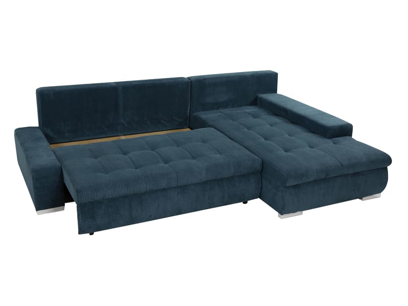 Irja 4-seters sovesofa med sjeselong, venstrevendt - Olivengrønn - Møbler - Sofaer - Sovesofaer