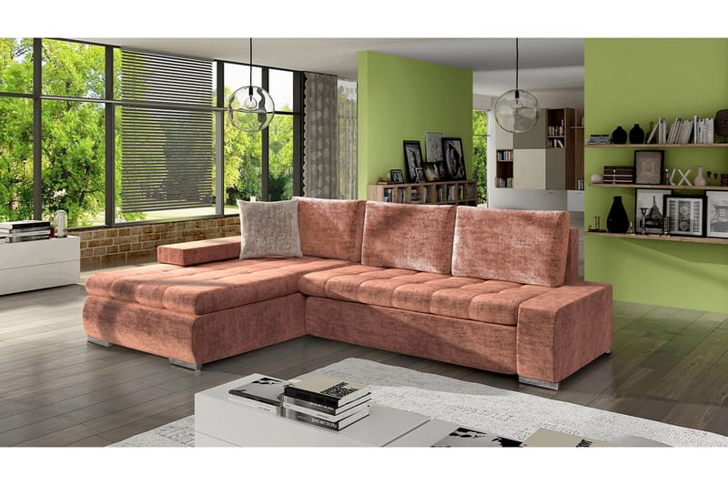 Irja Sovesofa m. Divan L-formet - Møbler - Sofaer - Sovesofaer