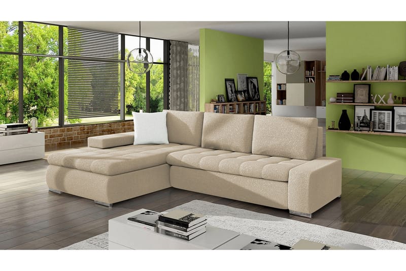 Irja Sovesofa m. Divan L-formet - Møbler - Sofaer - Sovesofaer