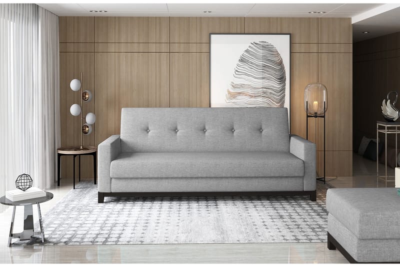 Iselene 2-seter Sovesofa - Grå - Møbler - Sofaer - Sovesofaer