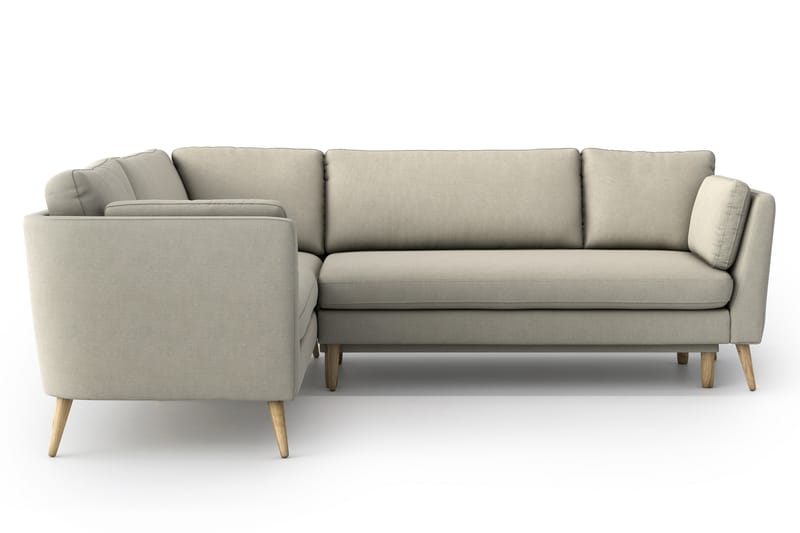 Jane Sovesofa med Divan - Beige - Sovesofaer - Hjørnesovesofa