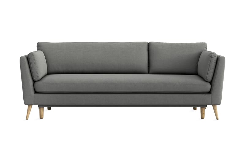 Janella 3-seter Sovesofa - Grå - Sovesofaer - 3 seters sovesofa