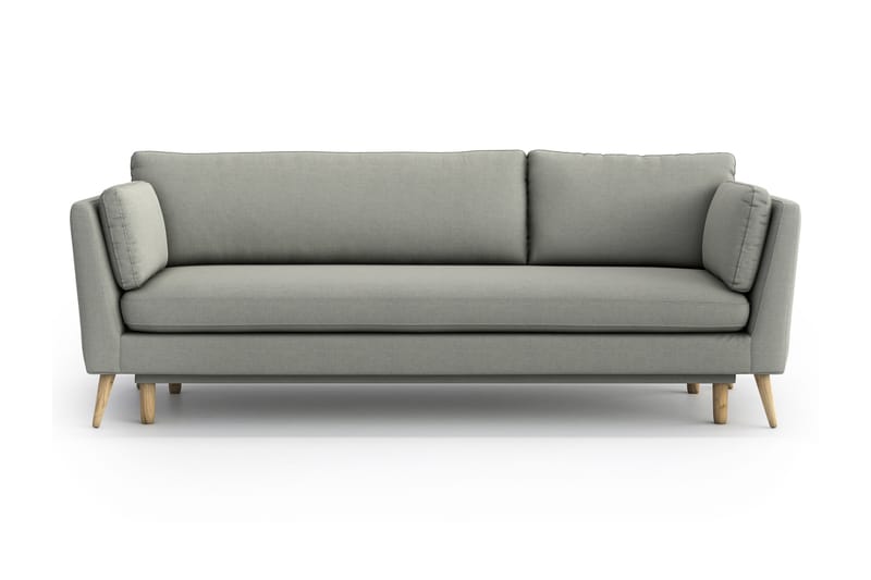 Janella 3-seter Sovesofa - Lysegrå - Møbler - Sofaer - Sovesofaer