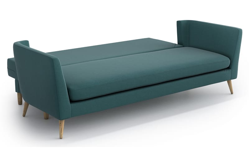 Janella 3-seter Sovesofa - Turkis - Møbler - Sofaer - Sovesofaer