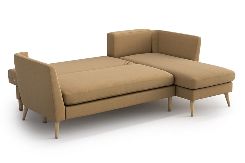 Janella Divansofa - Beige - Møbler - Sofaer - Sovesofaer