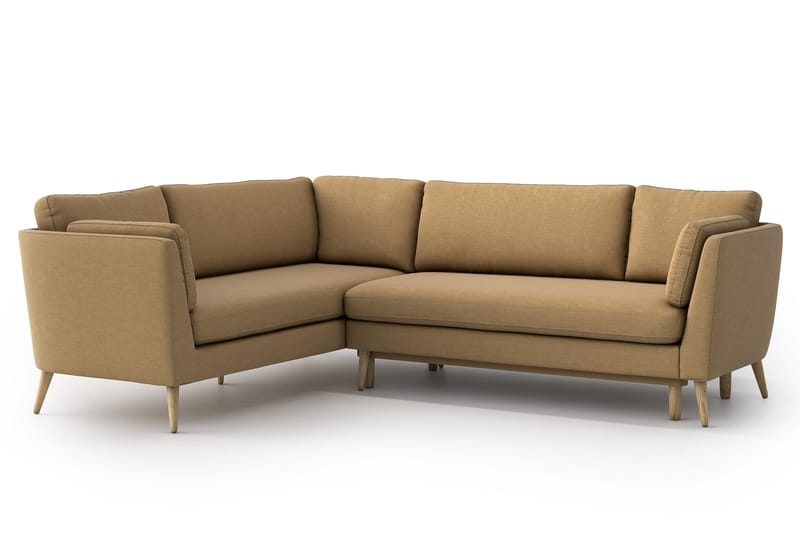 Janella Sovesofa med Divan - Beige - Møbler - Sofaer - Sovesofaer