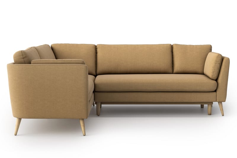 Janella Sovesofa med Divan - Beige - Sovesofaer - Hjørnesovesofa