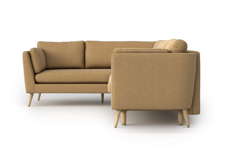 Janella Sovesofa med Divan - Beige - Møbler - Sofaer - Sovesofaer