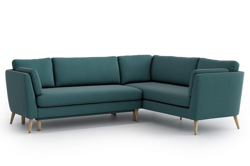 Janella Sovesofa med Divan - Turkis - Møbler - Sofaer - Sovesofaer
