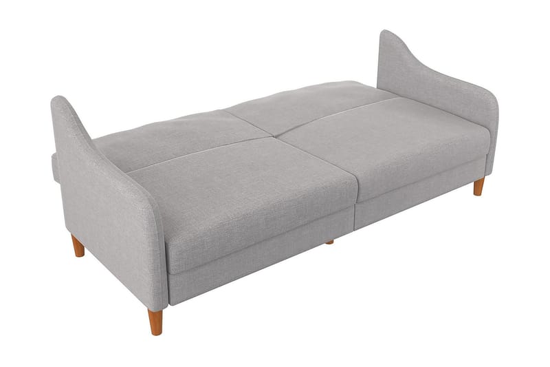 Jasper 2-seters Sovesofa Lysegrå - Dorel Home - Møbler - Sofaer - Sovesofaer