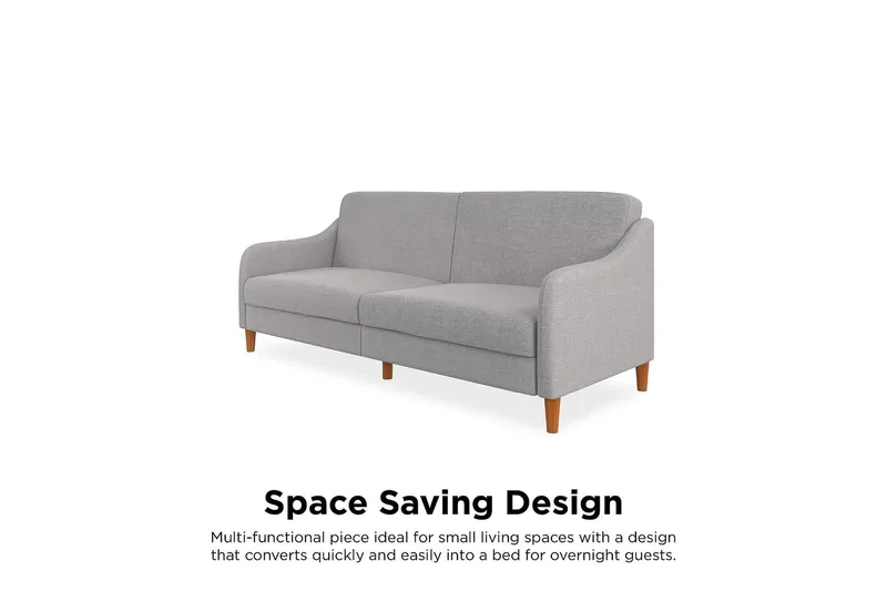 Jasper 2-seters Sovesofa Lysegrå - Dorel Home - Møbler - Sofaer - Sovesofaer