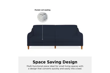 Jasper 2-seters Sovesofa Marineblå - Dorel Home - Møbler - Sofaer - Sovesofaer