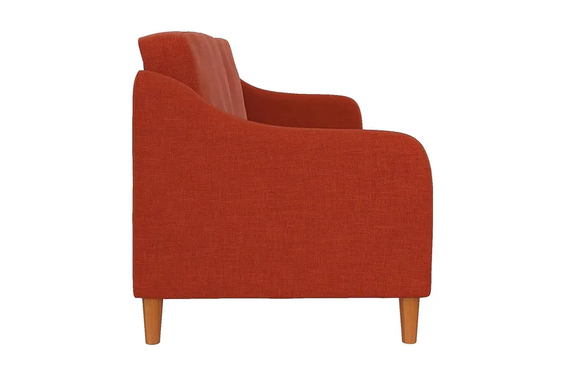 Jasper 2-seters Sovesofa Oransje - Dorel Home - Møbler - Sofaer - Sovesofaer