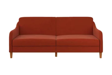 Jasper 2-seters Sovesofa Oransje - Dorel Home - Møbler - Sofaer - Sovesofaer