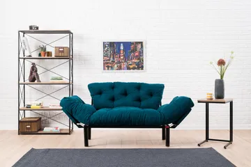 Jenica Sovesofa 2-seter - Blågrønn - Møbler - Sofaer - Sovesofaer