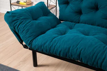 Jenica Sovesofa 2-seter - Blågrønn - Møbler - Sofaer - Sovesofaer