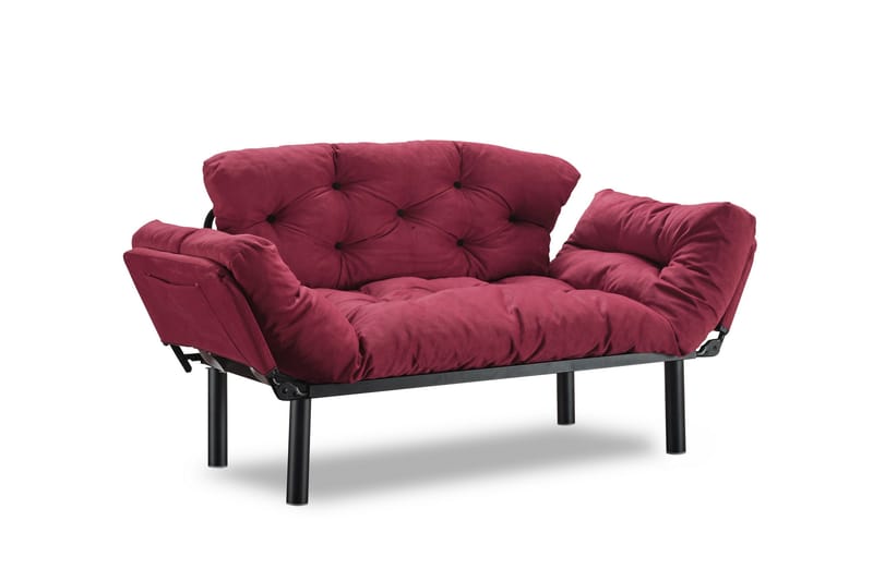 Jenica Sovesofa 2-seter - Burgunder - Møbler - Sofaer - Sovesofaer