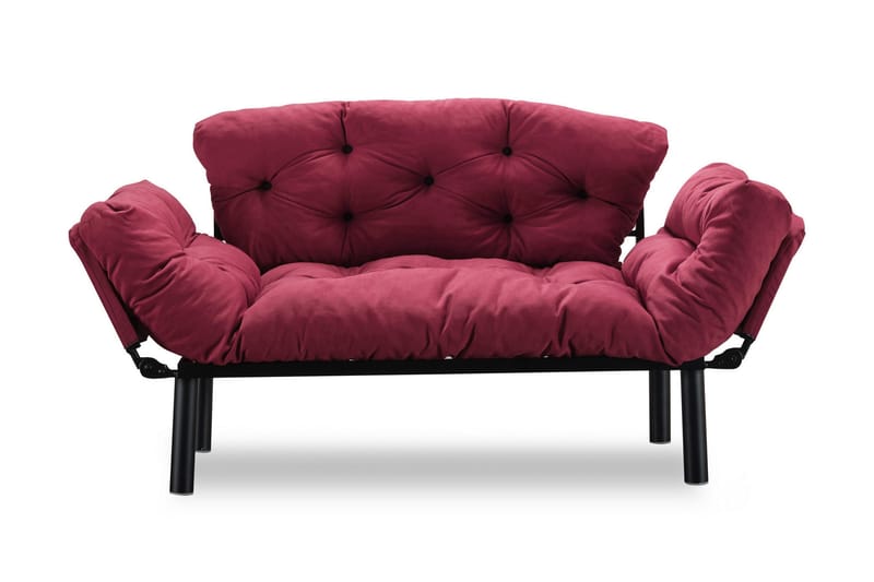 Jenica Sovesofa 2-seter - Burgunder - Møbler - Sofaer - Sovesofaer