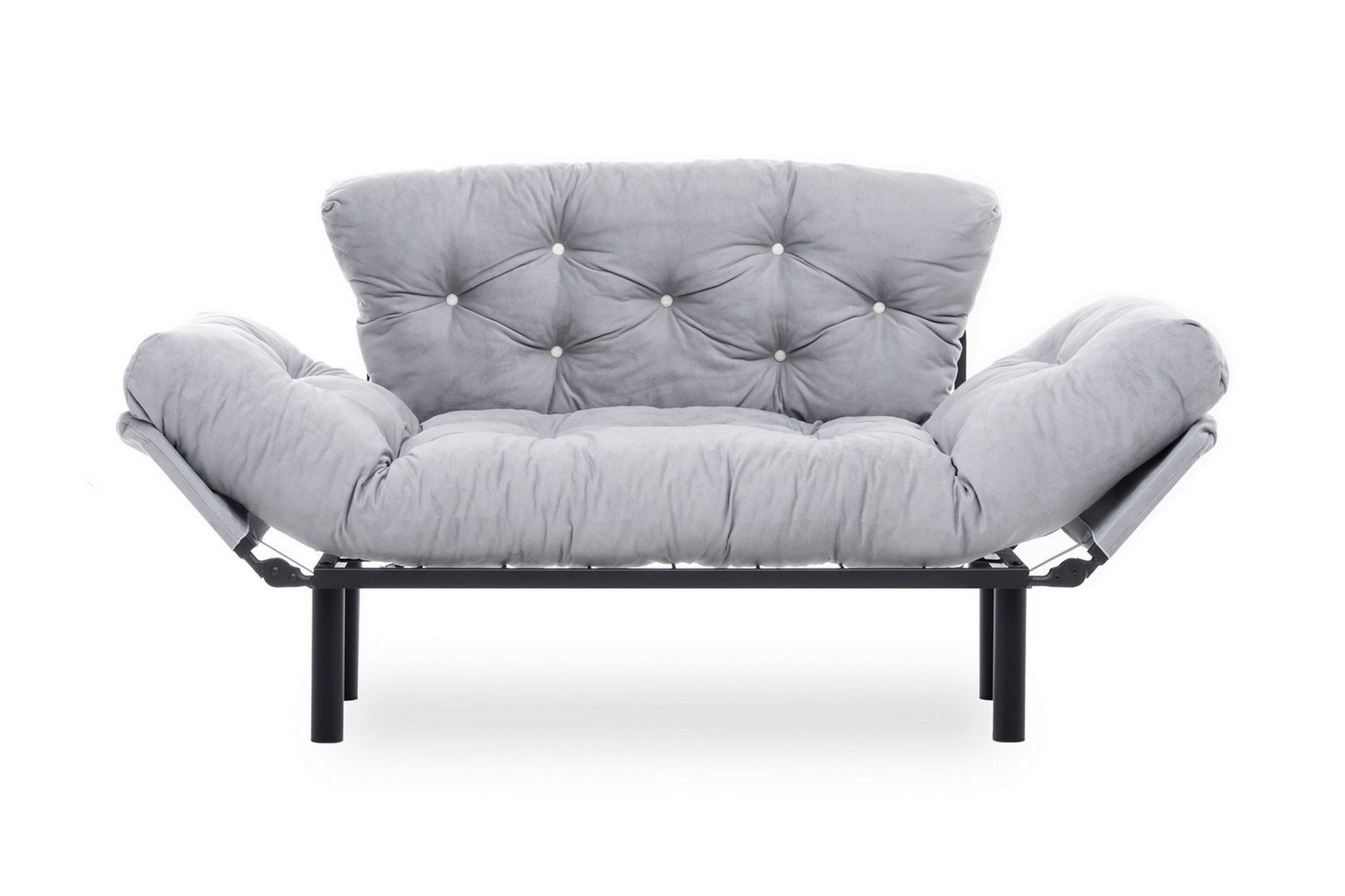 Jenica Sovesofa 2-seter - Grå - Møbler - Sofaer - Sovesofaer
