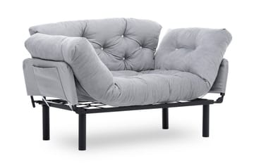 Jenica Sovesofa 2-seter - Grå - Møbler - Sofaer - Sovesofaer