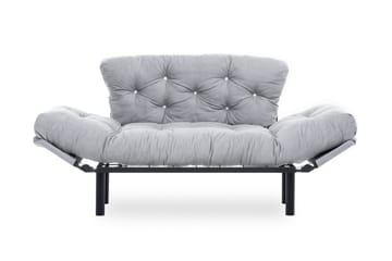 Jenica Sovesofa 2-seter - Grå - Møbler - Sofaer - Sovesofaer