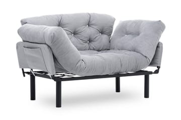 Jenica Sovesofa 2-seter - Grå - Møbler - Sofaer - Sovesofaer