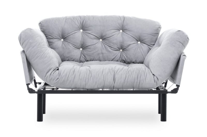 Jenica Sovesofa 2-seter - Grå - Møbler - Sofaer - Sovesofaer