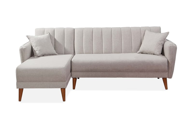 Jenick Hjørnesofa - Beige - Sovesofaer - Hjørnesovesofa