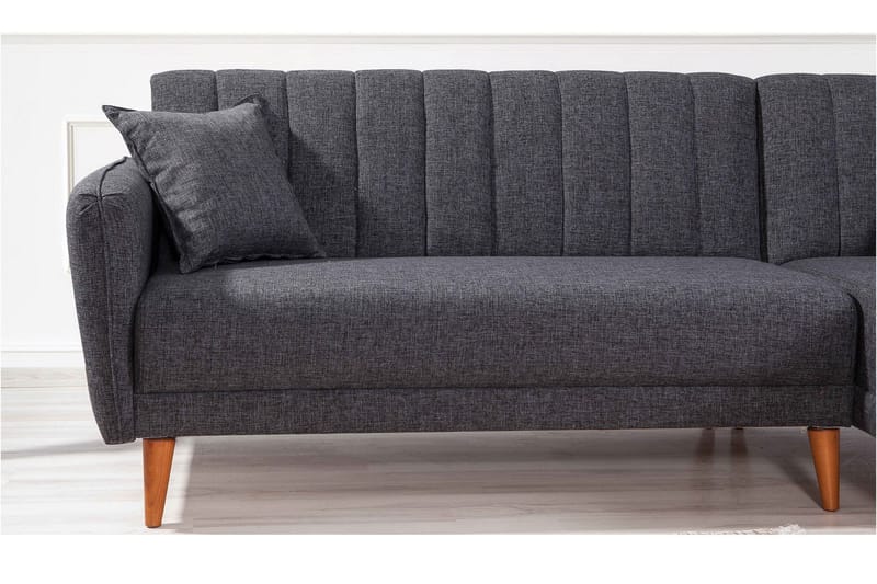 Jenick Hjørnesofa - Mørkegrå - Møbler - Sofaer - Sovesofaer