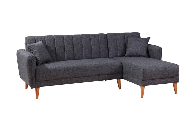 Jenick Hjørnesofa - Mørkegrå - Møbler - Sofaer - Sovesofaer