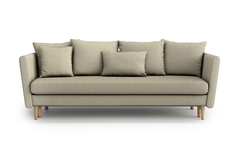 Joleen 3-seter Sovesofa - Beige - Sovesofaer - 3 seters sovesofa