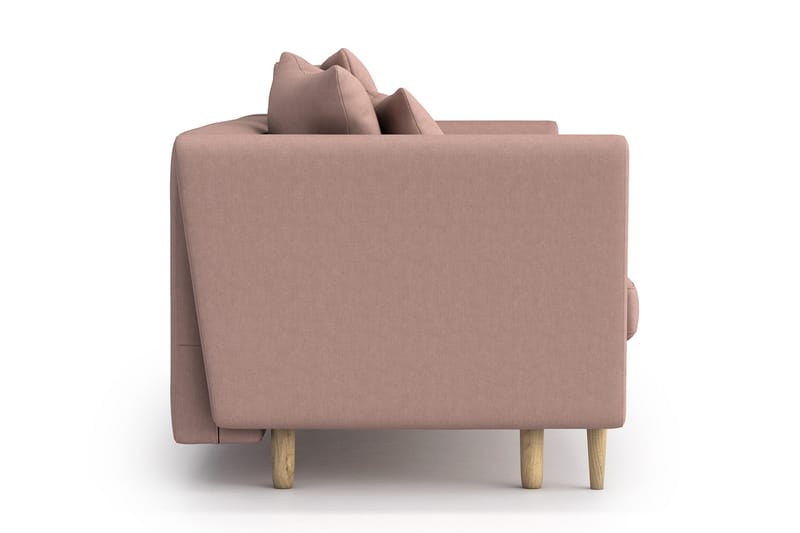 Joleen 3-seter Sovesofa - Rosa - Møbler - Sofaer - Sovesofaer