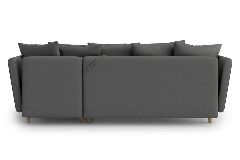 Joleen Sovesofa med Divan - Grå - Møbler - Sofaer - Sovesofaer