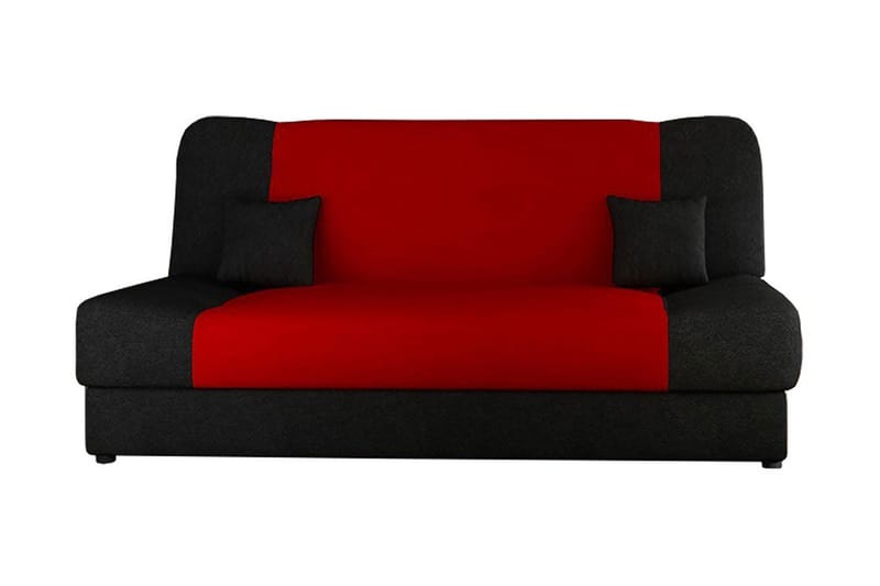 Jonas Sovesofa 195x87x86 cm, Rød