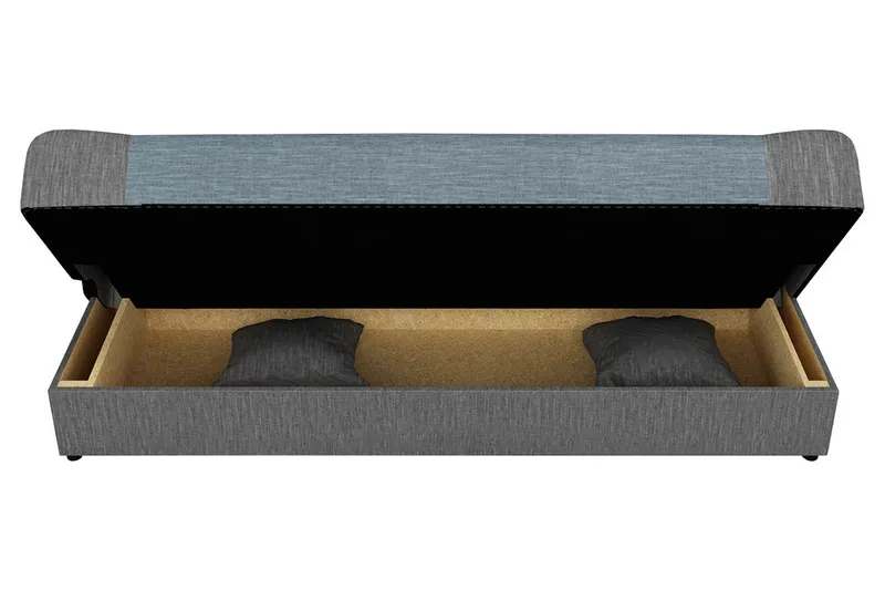 Jonas Sovesofa 195x87x86 cm - Rød - Møbler - Sofaer - Sovesofaer